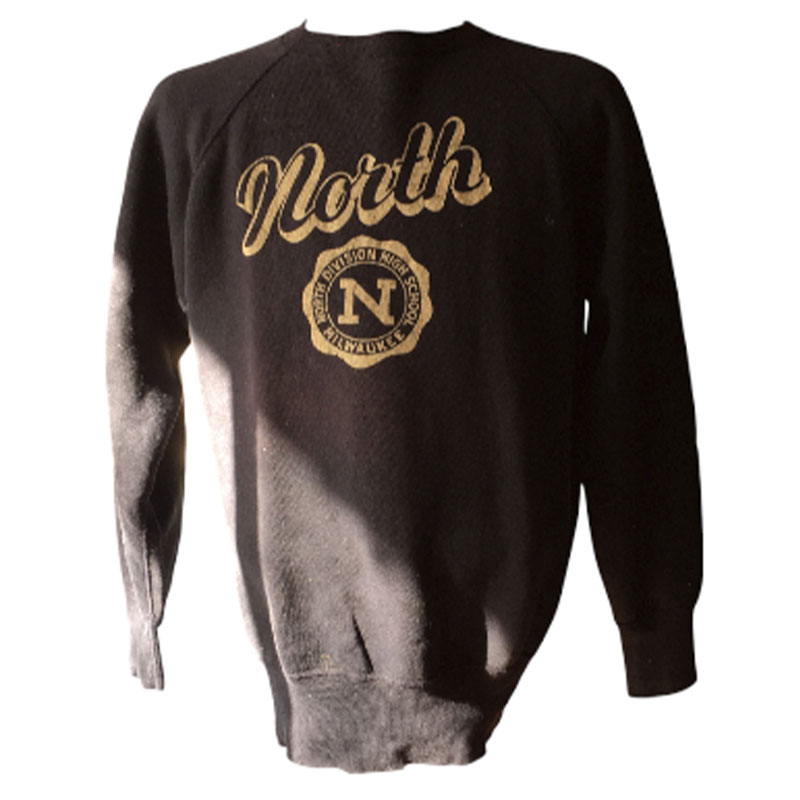 1950 CHAMPION BLACK SWEAT NORTH