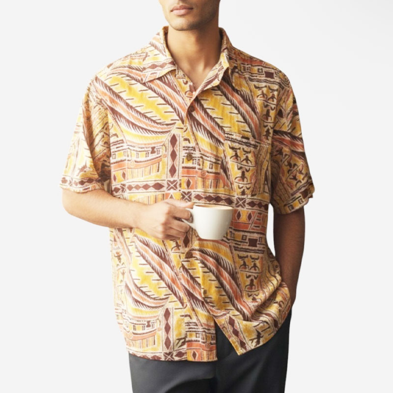 1950 SURFRIDER HAWAIIANSHIRT COTTON
