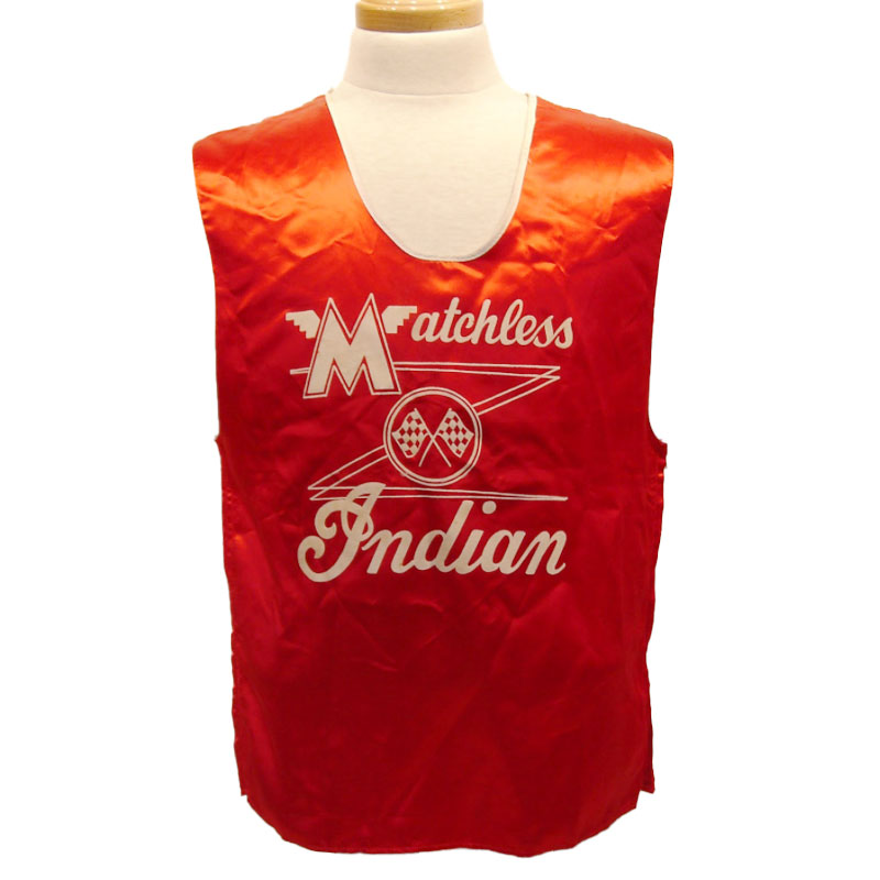 1960 INDIAN MOTORCYCLE RACE STUFF VEST