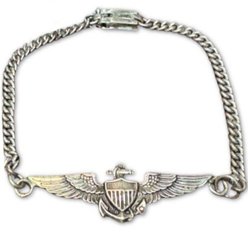 1960 NAVY WING BRACELET