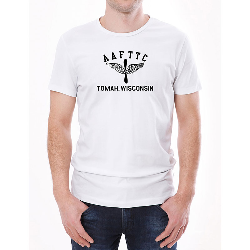 AAFTTC TOMAH VR TS ホワイト×黒 4.5oz 染込 SMALL