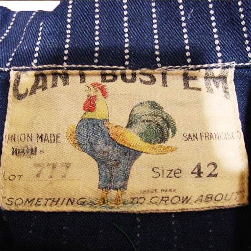 1930 CAN'T BUST EM COVERALL
