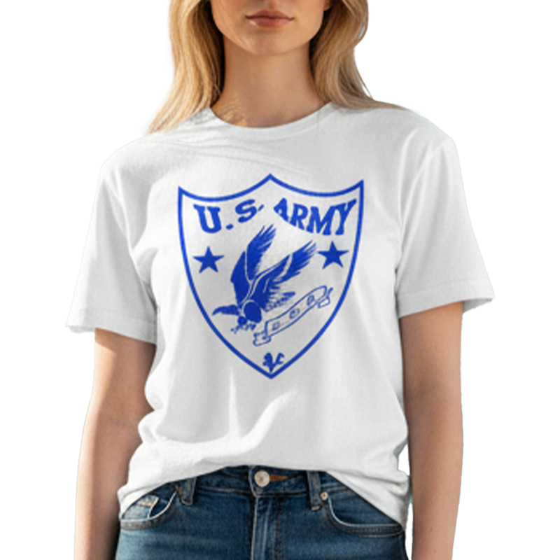 FORT ARMY SVC AR TS ホワイト×ブルー 6oz LARGE
