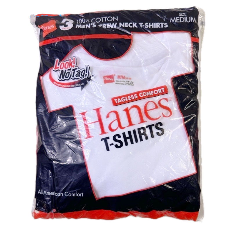 HANES 3枚パック T-SHIRT