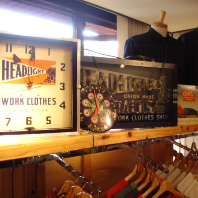 HEADLIGHT CLOCK & NEON & PETER MAX CLOCK