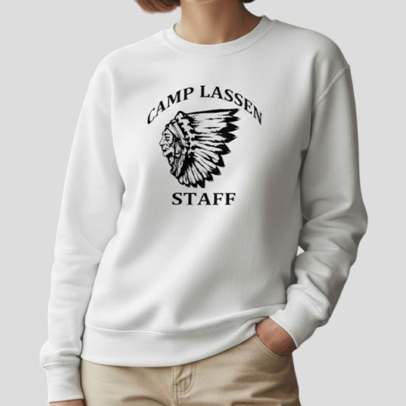 CAMP LASSEN AR SWE ホワイト×黒 8oz MEDIUM