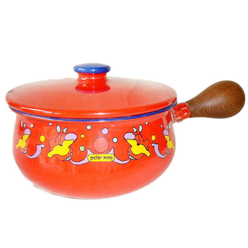 PETER MAX RED POT