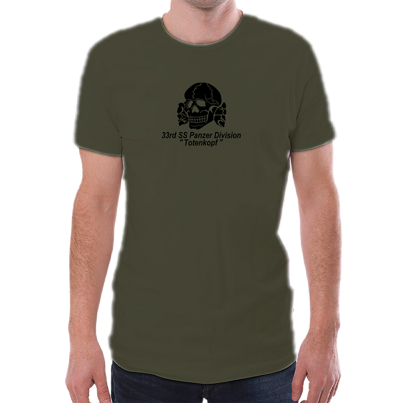 TOTENKOPF VR TS ミリタリーグリーン×ブラック 6.2oz MEDIUM