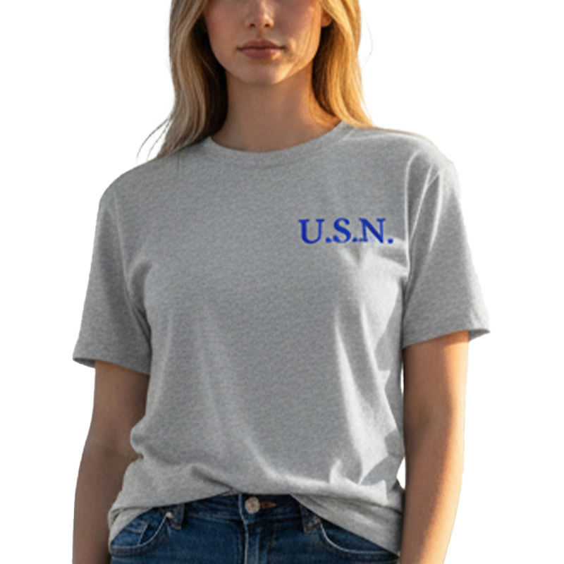 U.S.N. R TS グレー×青 6oz S