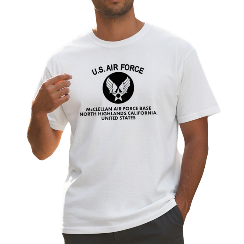 AIR FORCE AR TS ホワイト×黒 6oz S