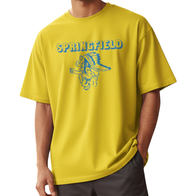 SPRING FIELD AR TS イエロー×サックス 6oz S