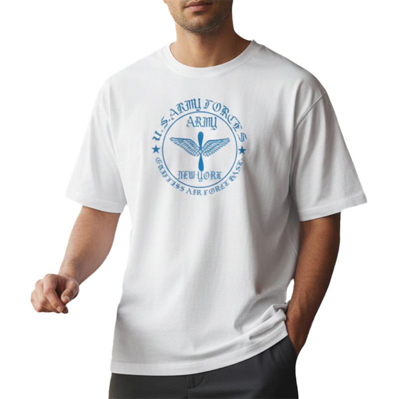 ARMY WING NY TS ホワイト×サックス 6oz S