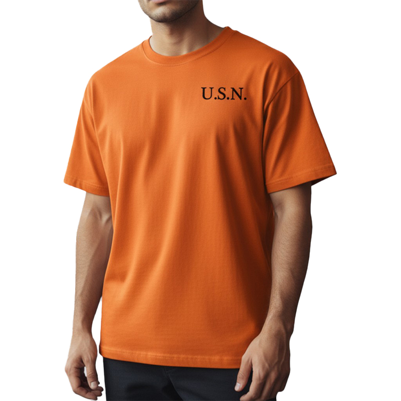 U.S.N. ZPR TS オレンジ×黒 6oz S