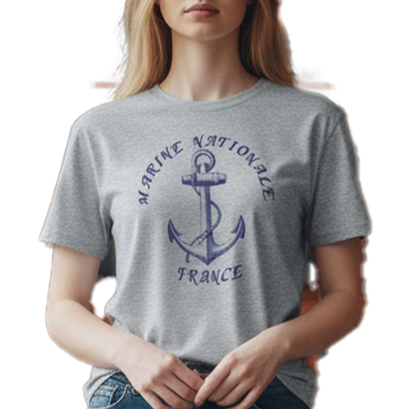 MARINE FRANCE AR TS グレー×紺 6oz S
