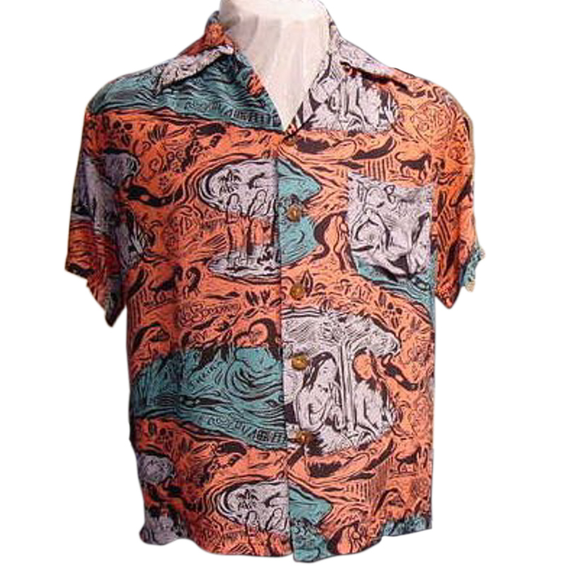 1940 GAUGUIN HAWAIIAN SHIRT
