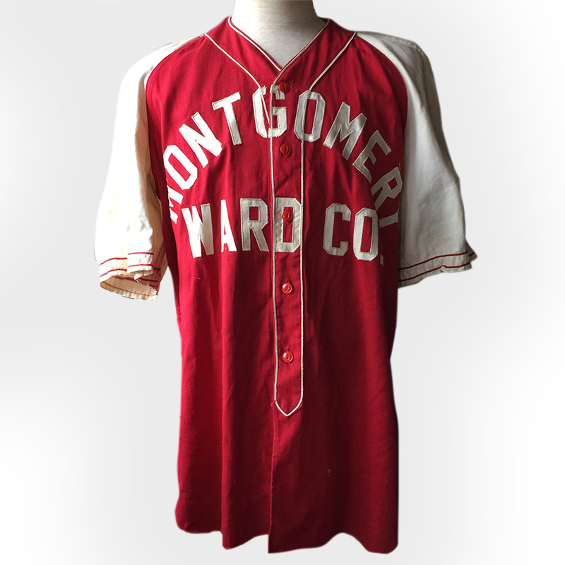 1950 MONTGOMERY WORD CO. BASEBALL SHIRT