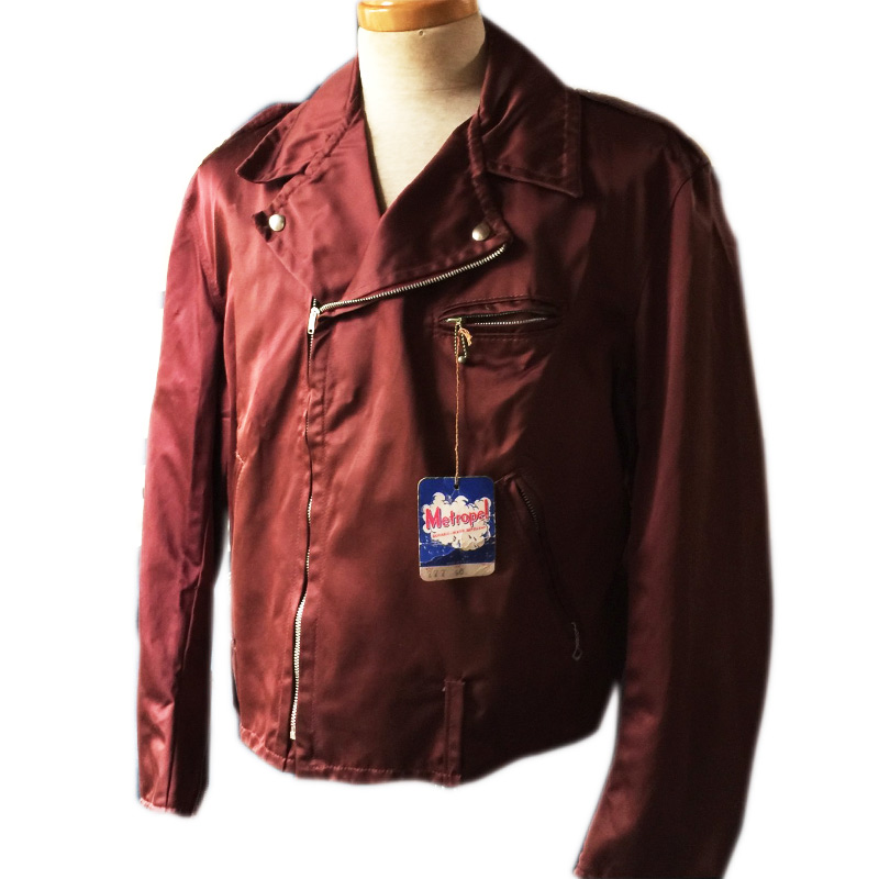 1950 NOTHEN LEATHER FLYINGTOGS BECK NYLON MOTORCYCLE NYLON JKT
