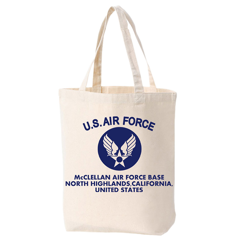 AIR FORCE BAG 生成り×紺 MEDIUM