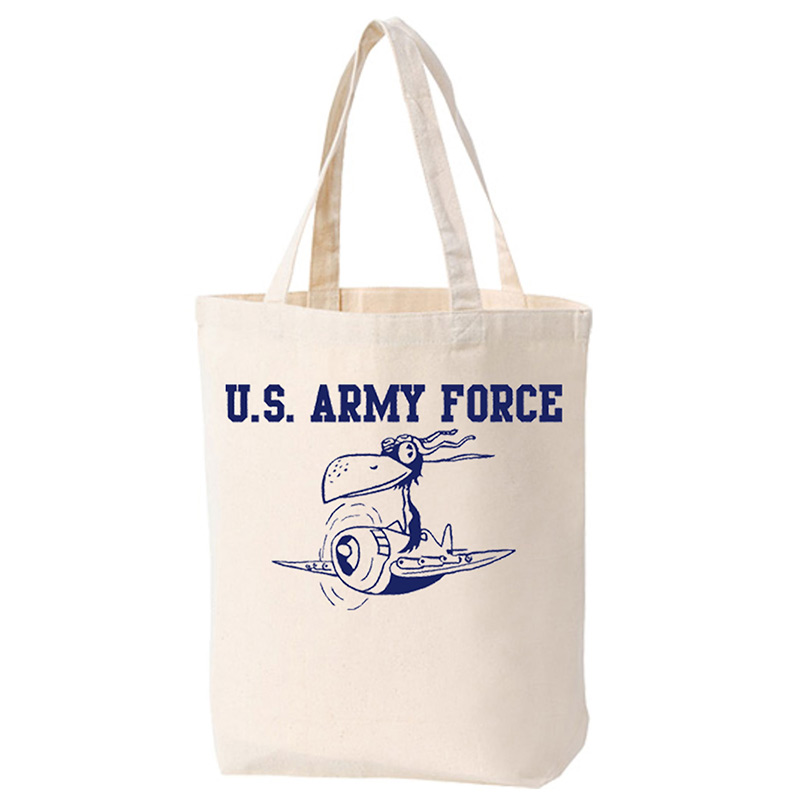 ARMY FORCE BAG 生成り×紺 MEDIUM