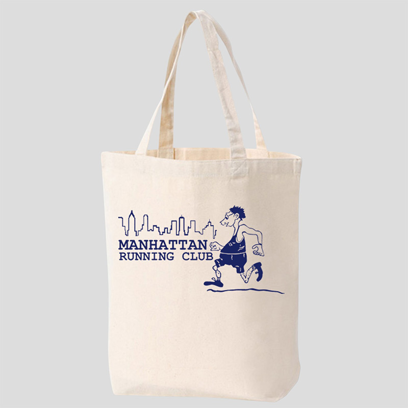 MANHATTAN RUNNING CLUB BAG 生成り×紺 MEDIUM