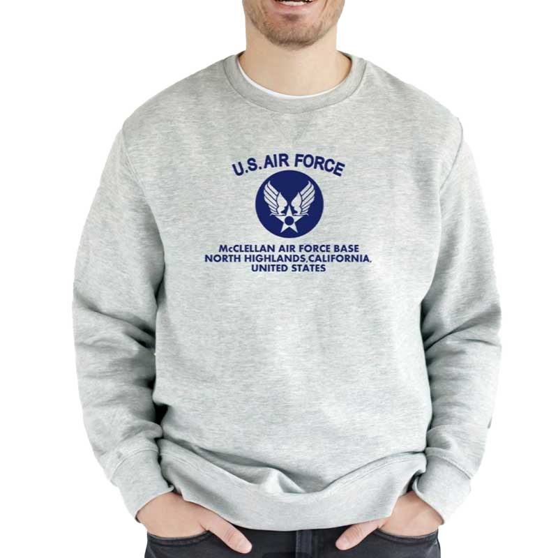 AIR FORCE AR スエット グレー×紺 8oz