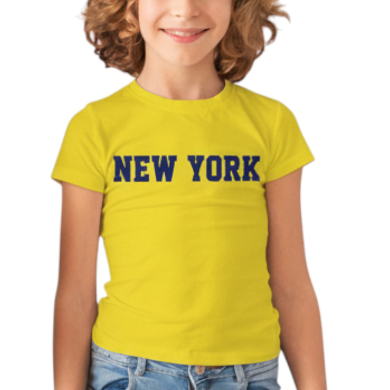 NEW YORK R TS イエロー×黒 6oz S