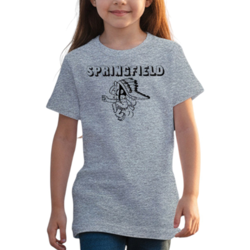 SPRING FIELD AR TS グレー×黒 6oz YOUTH-L(160)