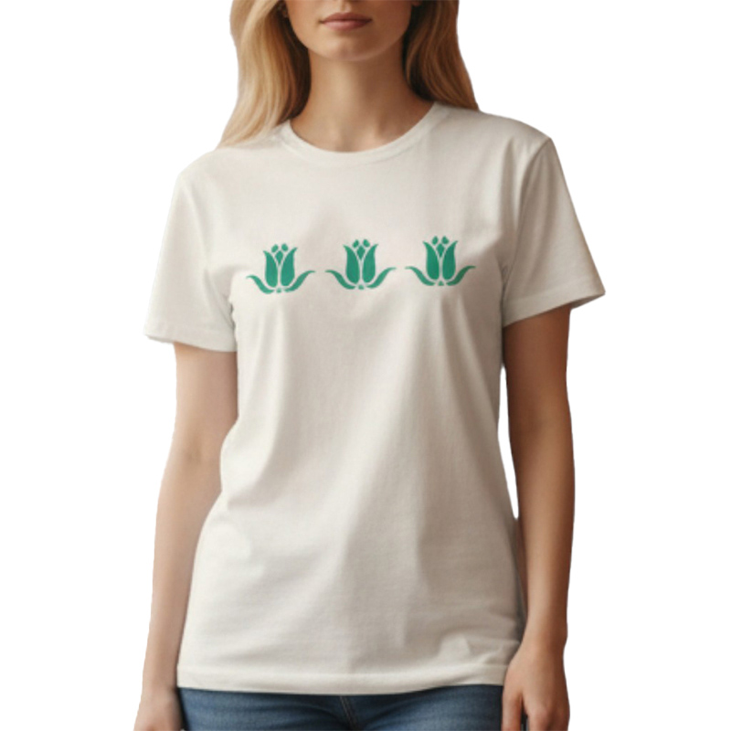TULIP 3A TS ナチュラル×緑 6oz S