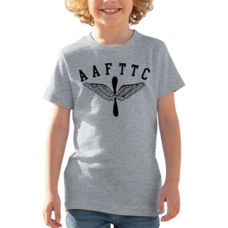 AAFTTC AR TS グレー×黒 6oz YOUTH-M(150)