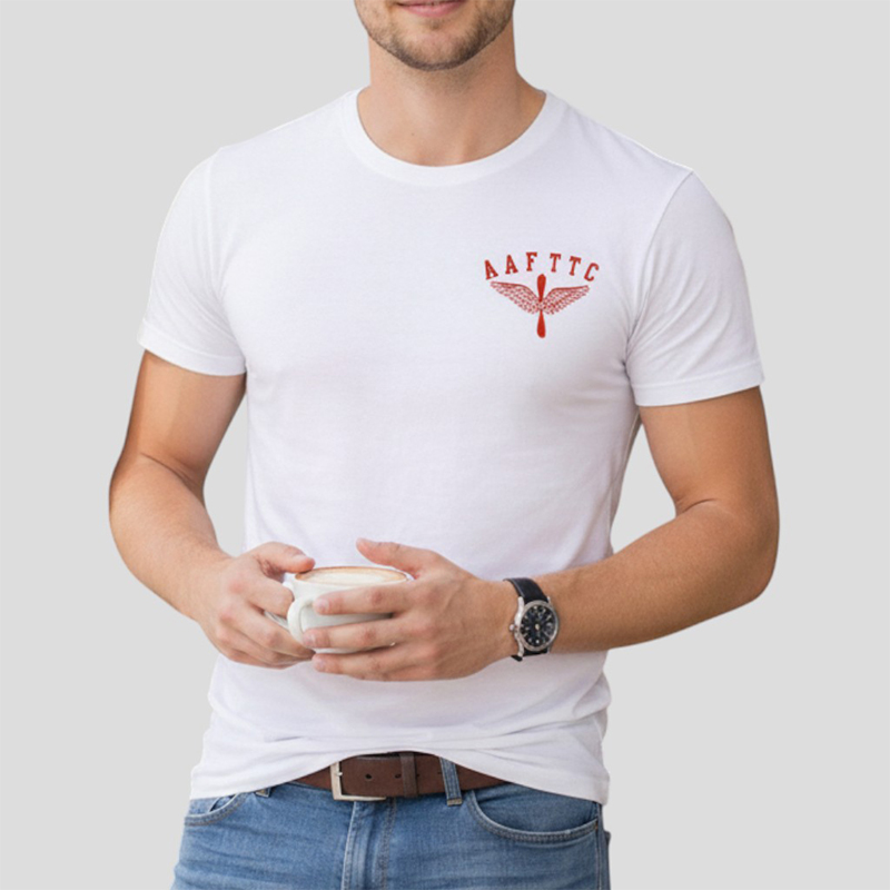 AAFTTC XPR TS ホワイト×濃赤 6oz S