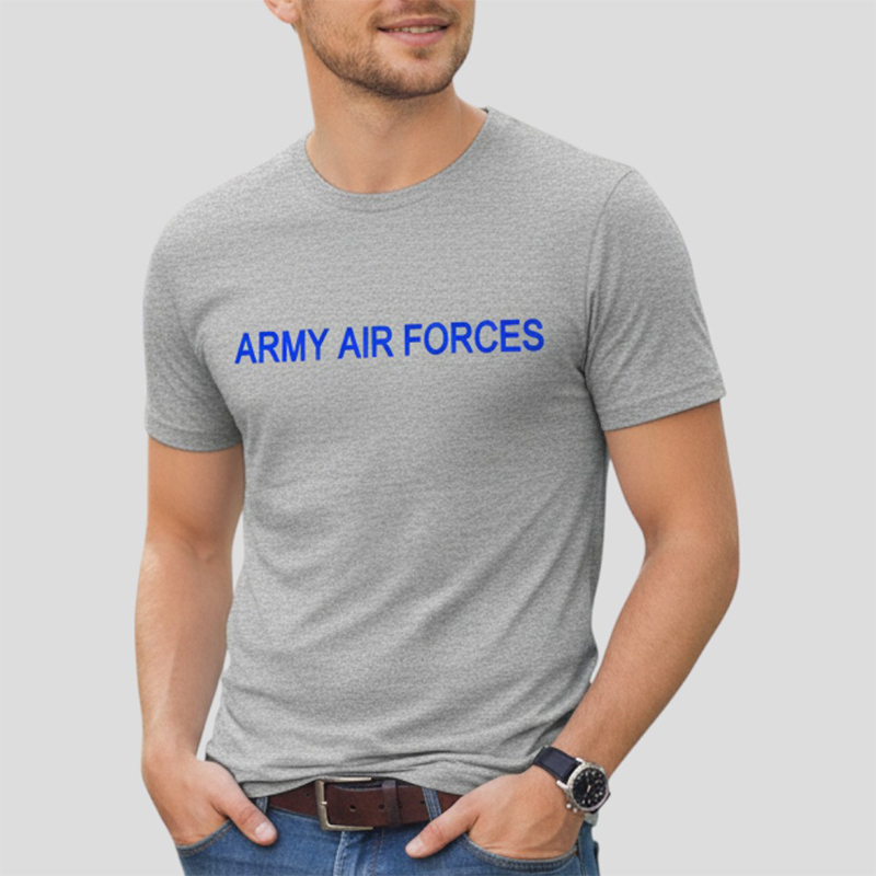 ARMY AIR FORCE R TS グレー×青 6oz S