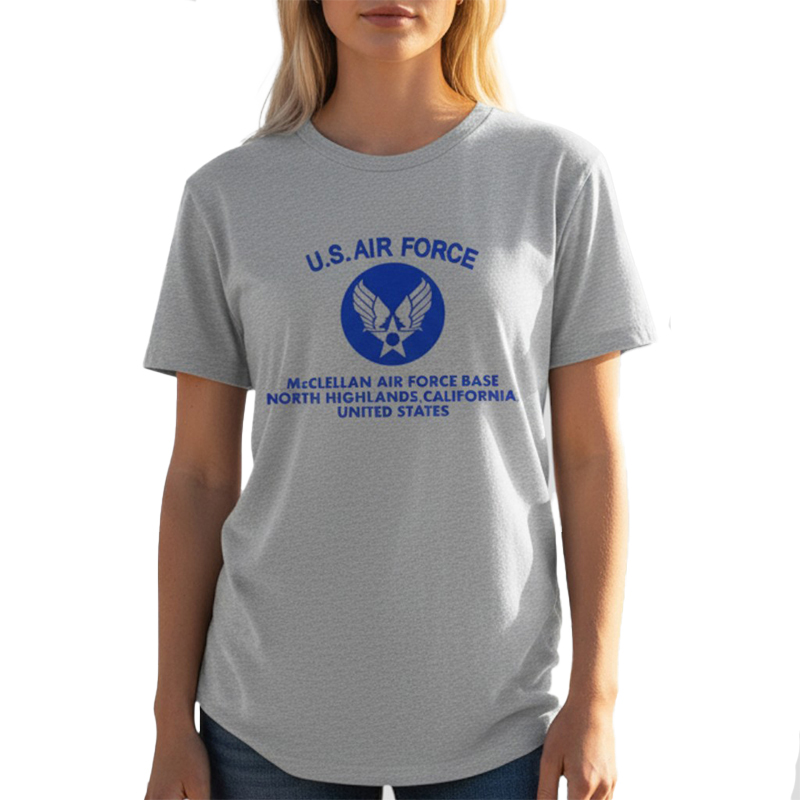 AIR FORCE AR TS グレー1×青 6oz S