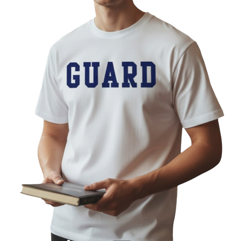 GUARD R TS ホワイト×紺 6oz S
